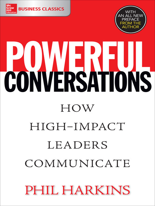 Title details for Powerful Conversations by Phil Harkins - Available